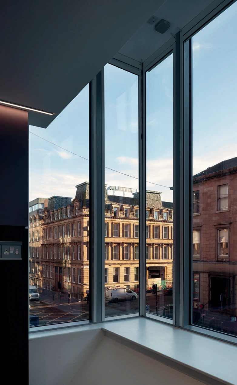 window view city hospital design healthcare architect